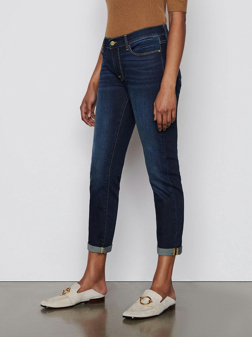 jeans side view